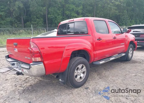 2008 Toyota Tacoma Double Cab из США, поврежденный, VIN 3TMLU42N98M015137